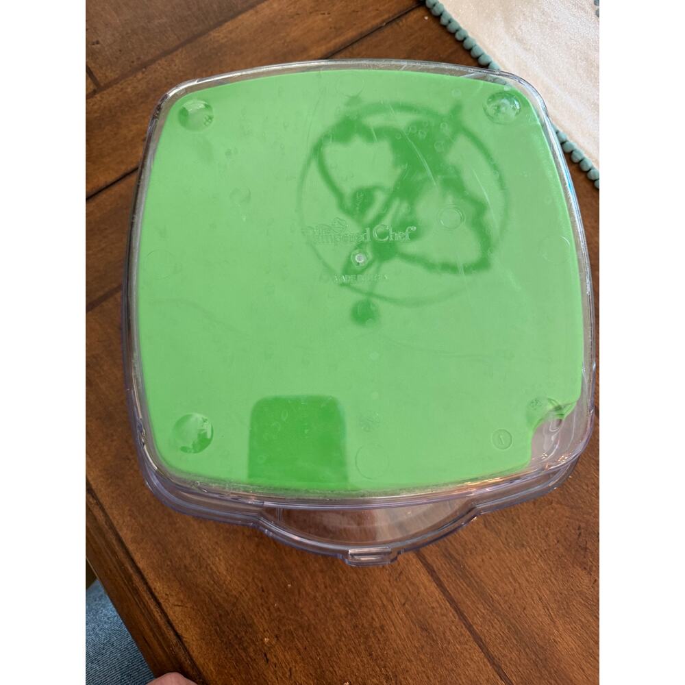 Pampered Chef-Small Square Cool & Serve tray - Picture 2 of 3